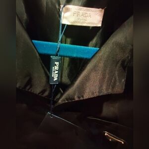 Prada Black Re-Nylon Mens M PRADA Short Sleeve Shirt New